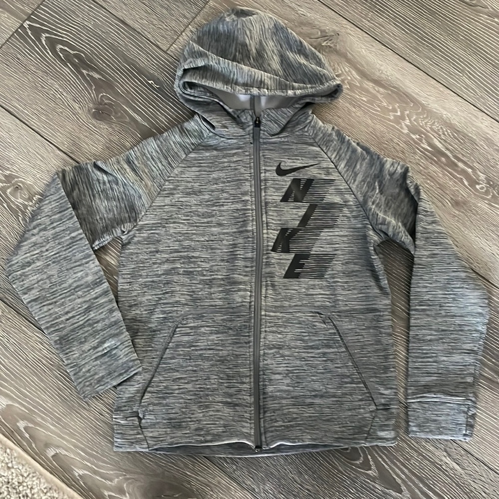 Boys Nike zip up sweatshirt